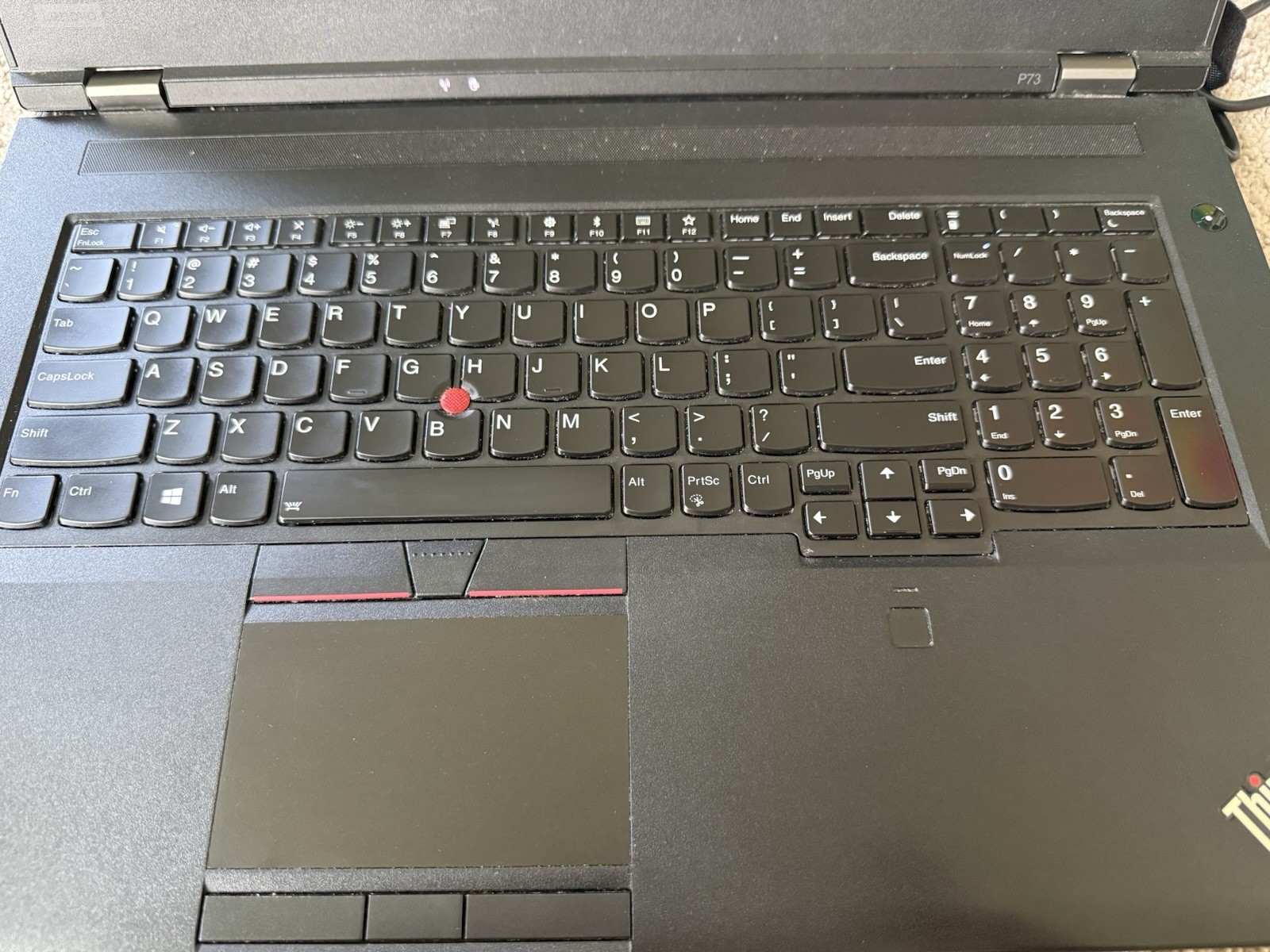 Lenovo ThinkPad P73 | i7-9750H | 40GB RAM | 1TB HDD | Quadro P620 | Win11 Pro