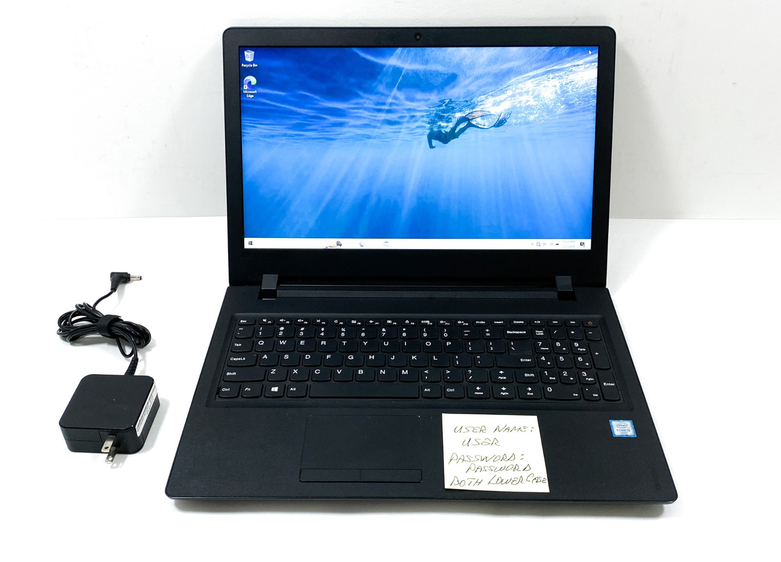 Lenovo IdeaPad 110-15ISK Intel Core i3-6100U @ 2.3GHz, 6GB RAM, 500GB HDD CLEAN!