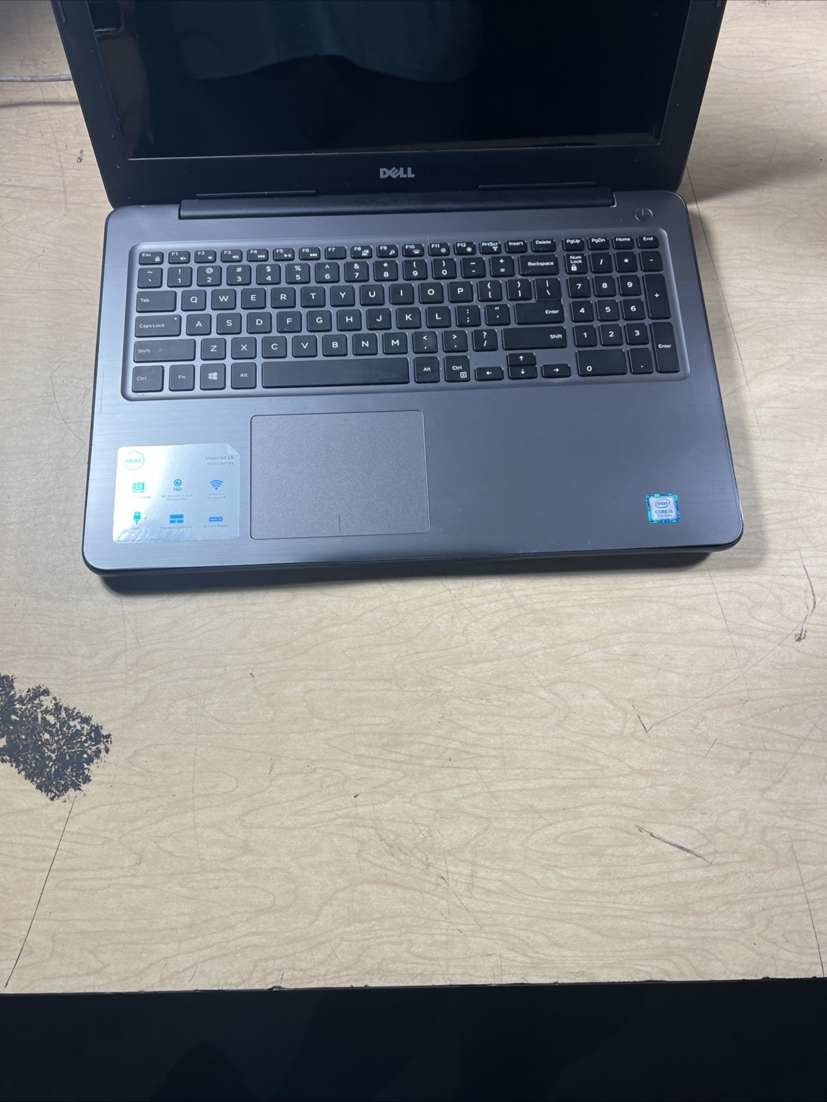 DELL INSPIRION 5567 INTEL CORE I5-7200U 2.50GHZ 8GB RAM