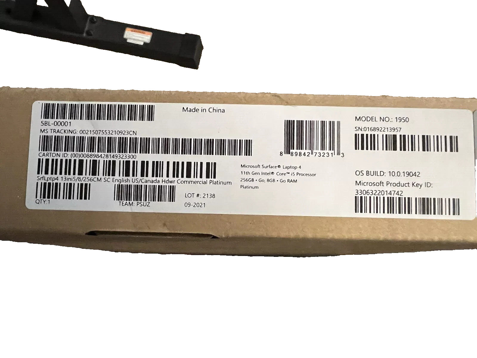 Microsoft Surface Laptop 4 1950 Brand New In Unopened Box