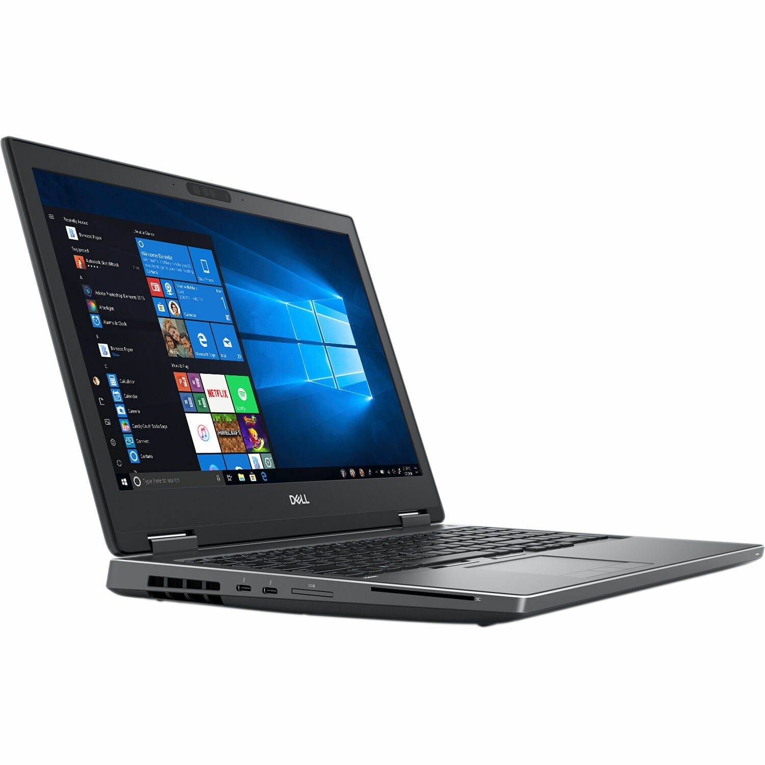 Dell Precision 7540 4K UHD i7-9850H 64GB 2TB SSD T1000 Backlit KB