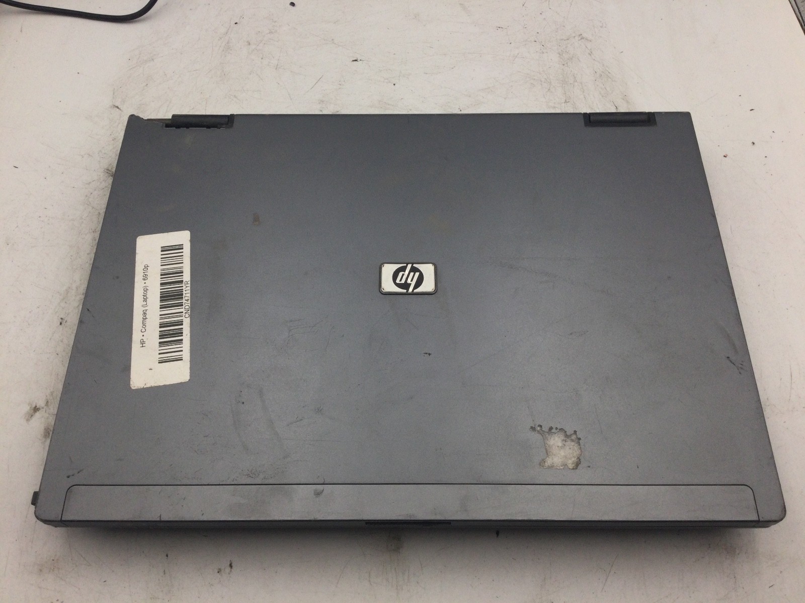 HP COMPAQ 6910P – BOOTS TO BIOS – INTEL CORE 2 DUO – NO RAM – READ DESCRIP – BB