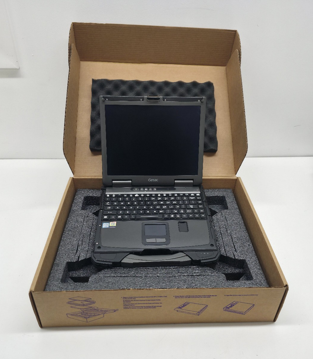 GETAC B300 G6 Laptop CORE I7 6th Gen 8GB 512GB SSD LTE Touch DVD Finger GPS