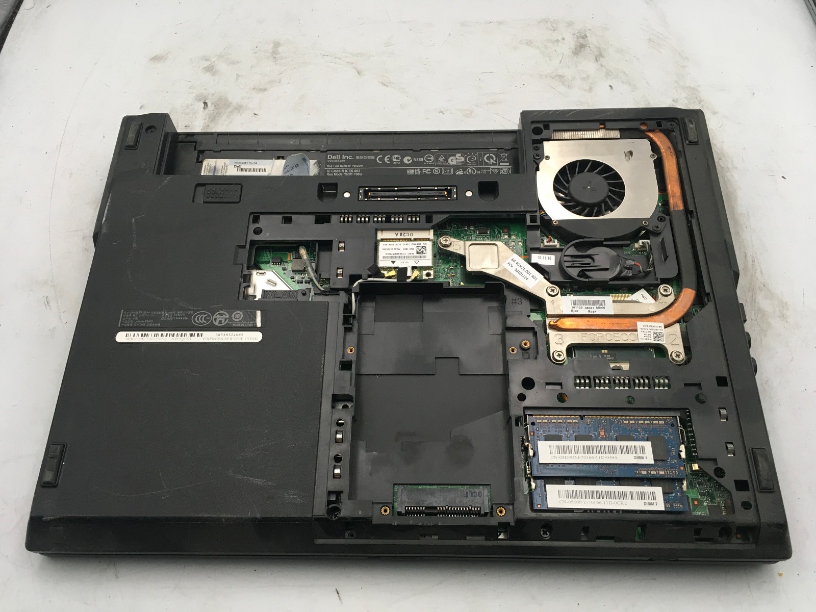 DELL LATITUDE E5410 – FOR PARTS/BROKEN LCD – INTEL I3 1ST GEN – 2GB RAM -READ-BB