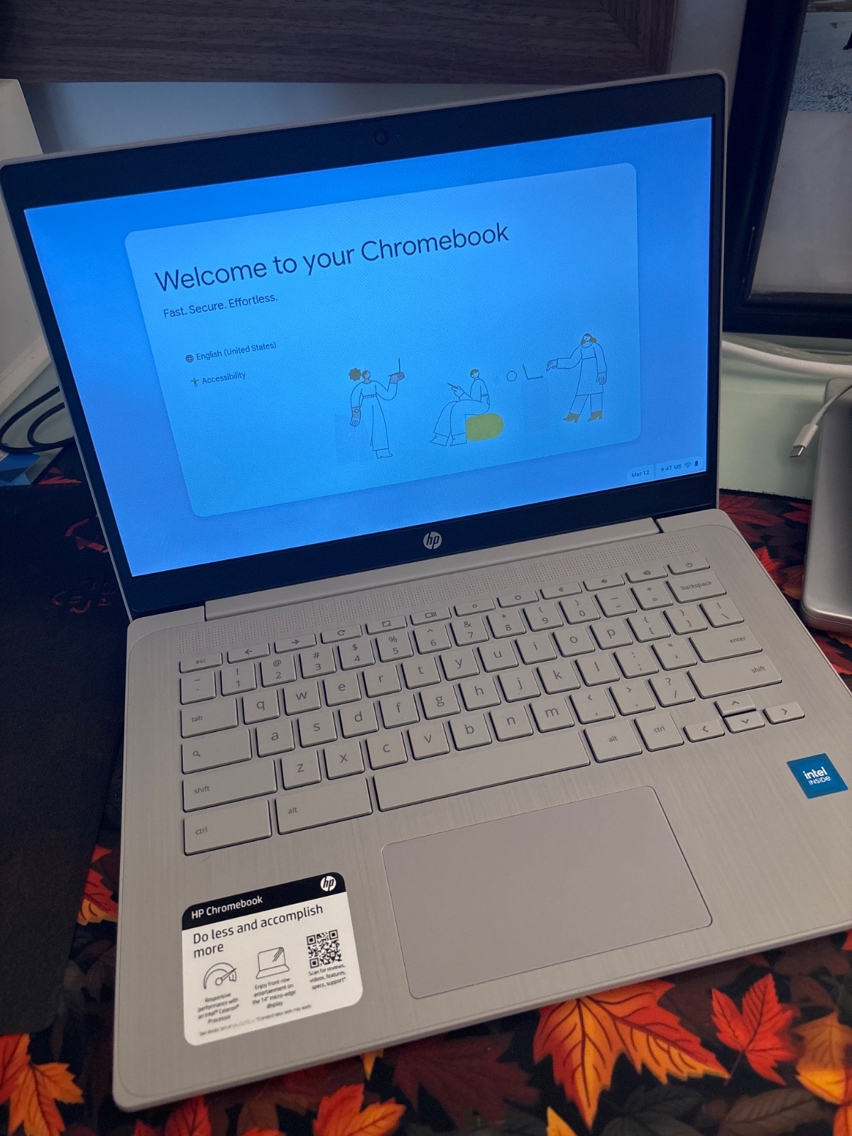 HP – 14″ Chromebook – Intel Celeron – 4GB Memory – 64GB eMMC – Modern Grey