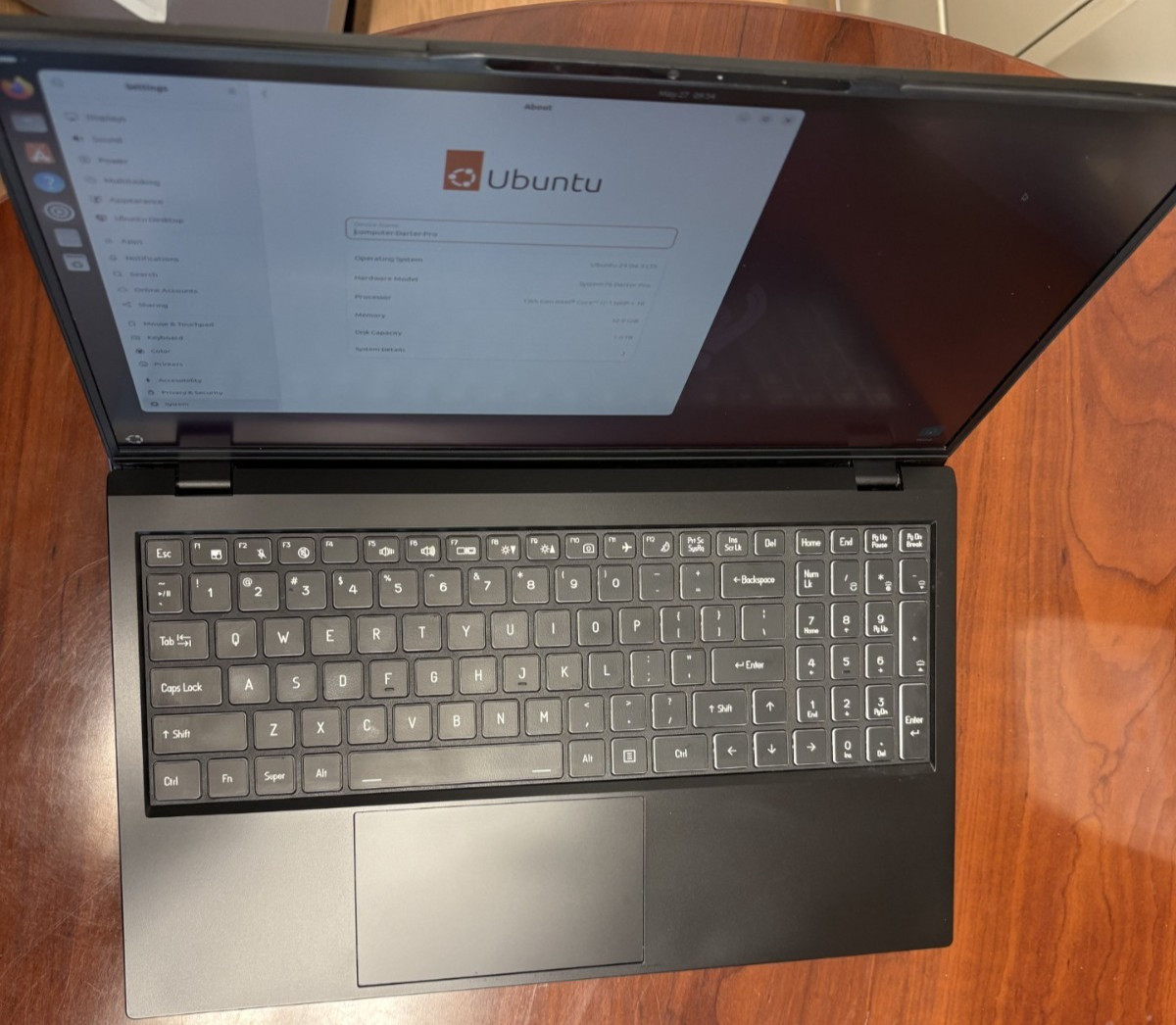 System76 Darter Pro Laptop – Intel i7-1360P x 16- 32GB RAM – 1TB NVMe SSD – HDMI