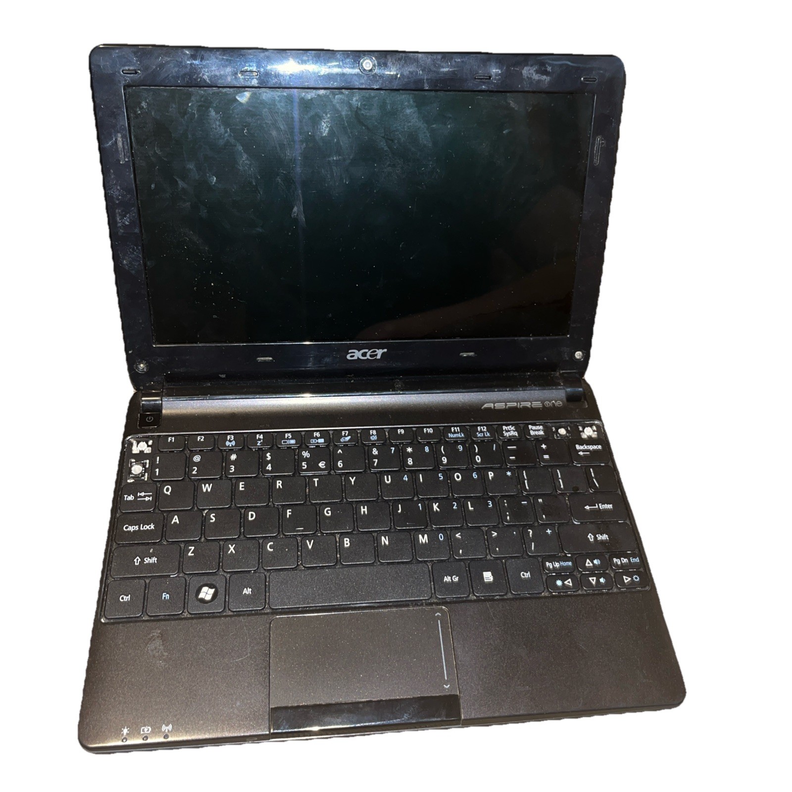 Acer Aspire One Laptop Computer Model ZE6 Windows 7 For * Repair Or For Parts *