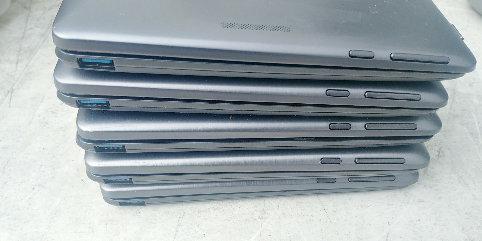 Lot of 5 Asus T100 TransformerBook Intel Atom 1.33GHz 2GB 64GB HDD Win 10 Tested