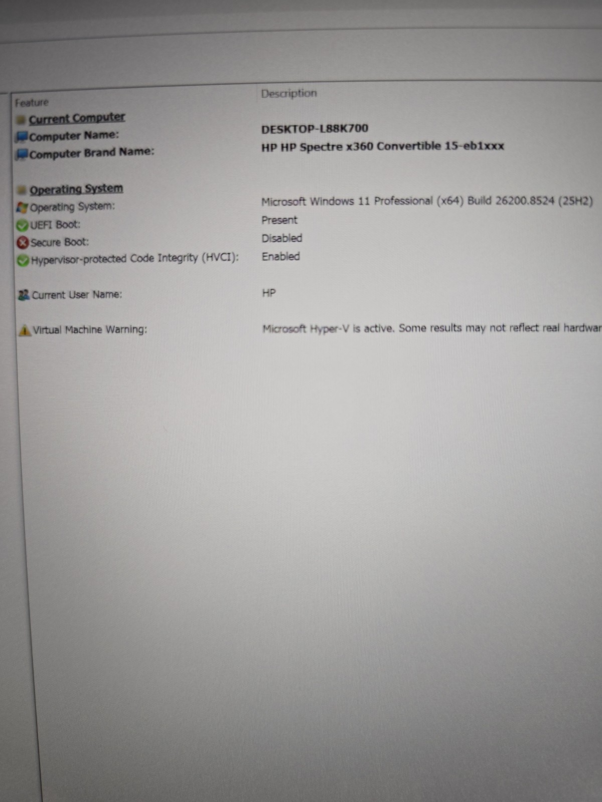 Hp Spectre X360 15-EB1 Convertible 4K UHD | i7 11th 16GB RAM 512GB SSD | Win 11