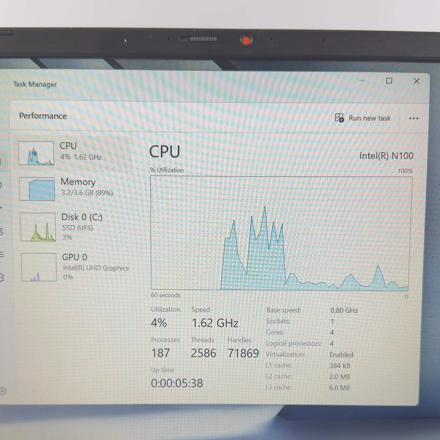 Asus ExpertBook B1 B1402CGA 14″ N100 0.8GHz 4GB RAM 128GB SSD