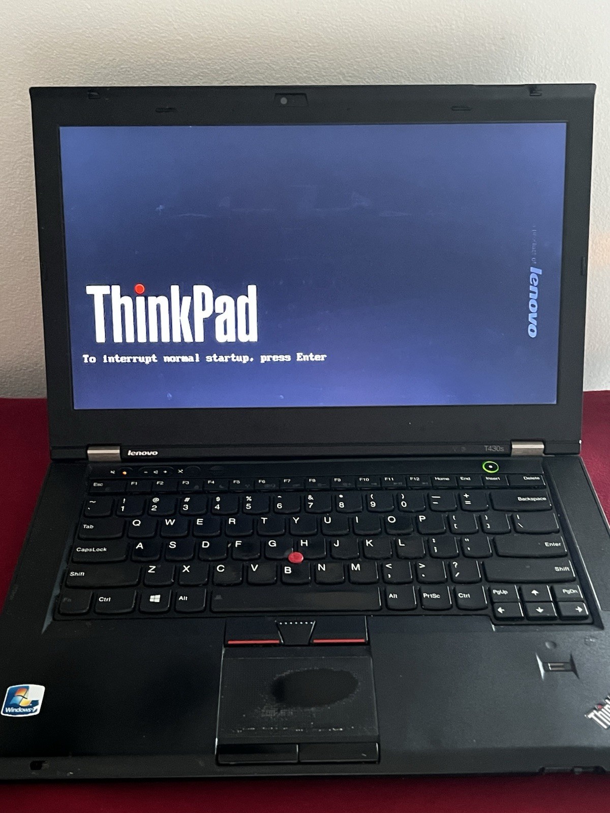 Lenovo ThinkPad T430s Laptop – For Parts or Repair – Untested/Non-Functional
