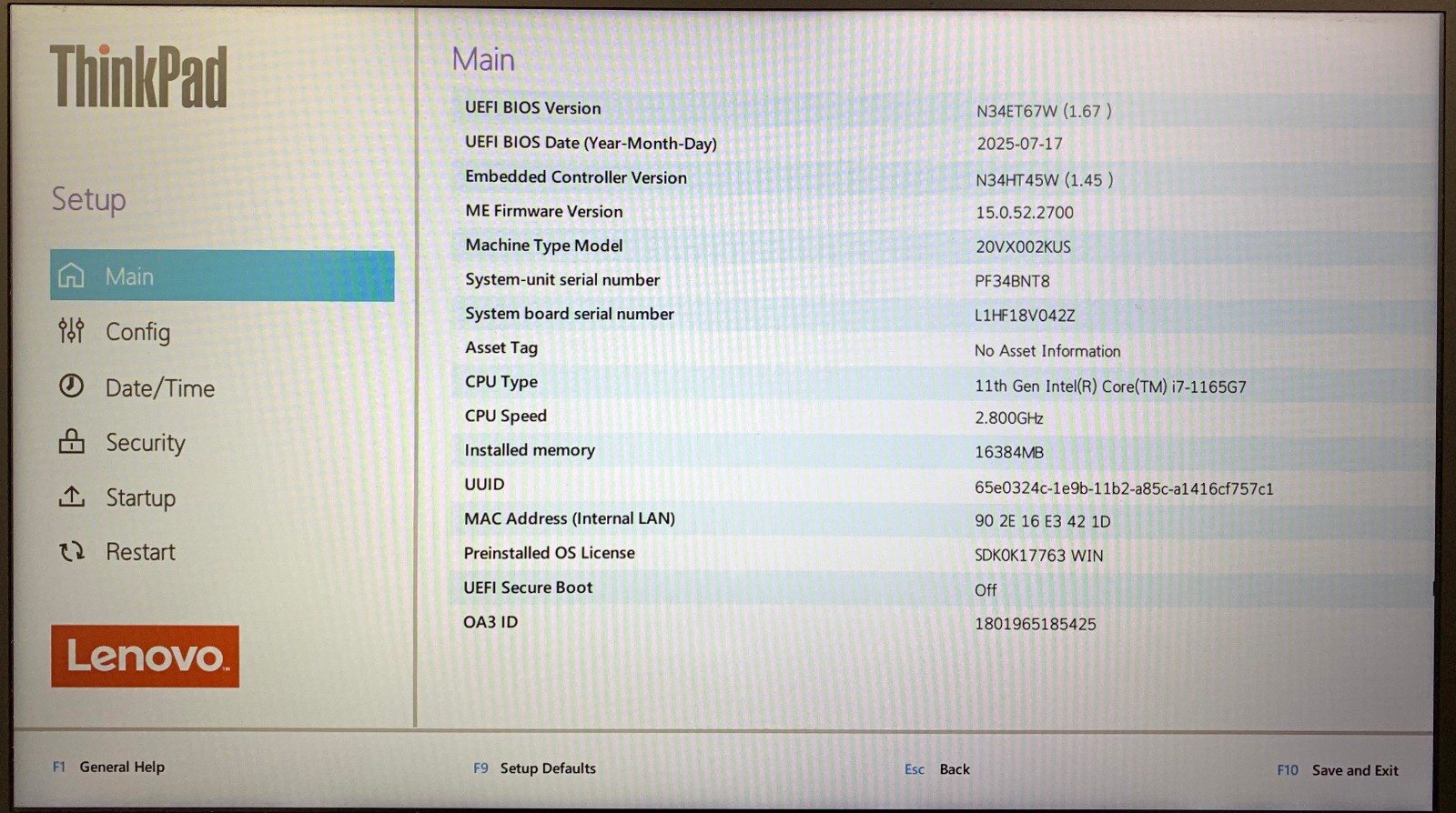 Lenovo ThinkPad P14s Gen 2i 14″ Laptop i7-1165G7 16GB RAM 512GB NVMe, As Is