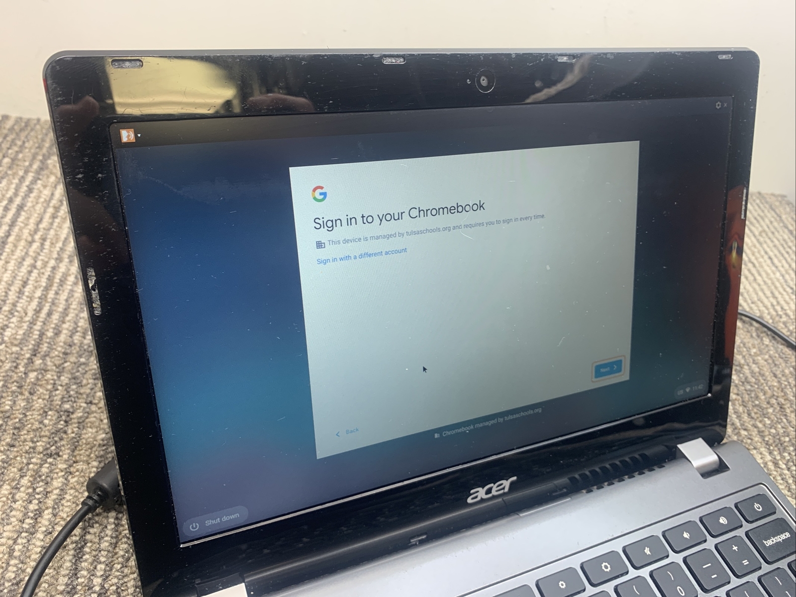 Acer C740-C4PE Chromebook 11.6″ 16GB SSD Intel Celeron 1.5 GHz 4GB RAM 354