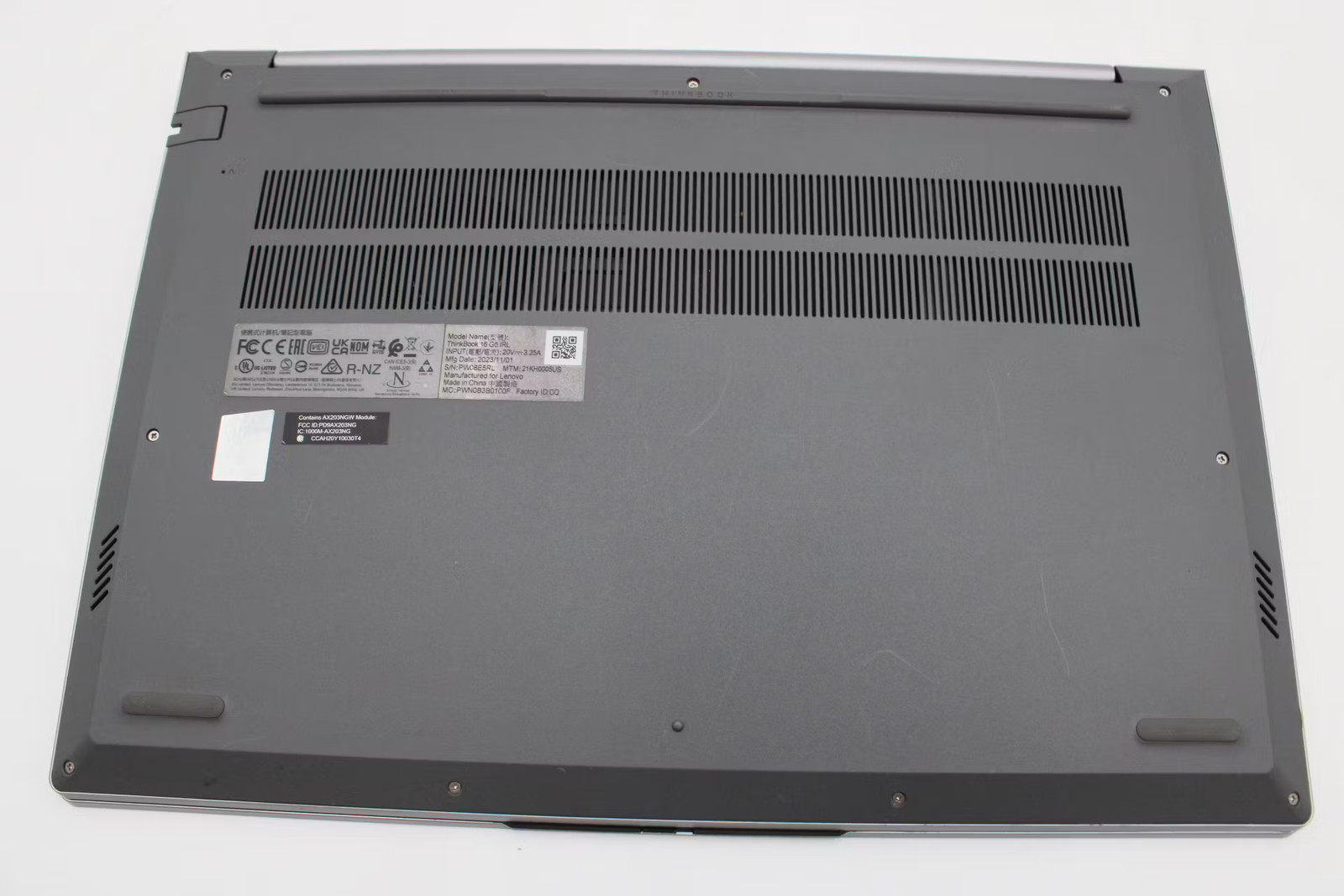 Lenovo ThinkBook 16 G6 IRL 16″ i5-1335U, 256GB NVMe, 16GB RAM