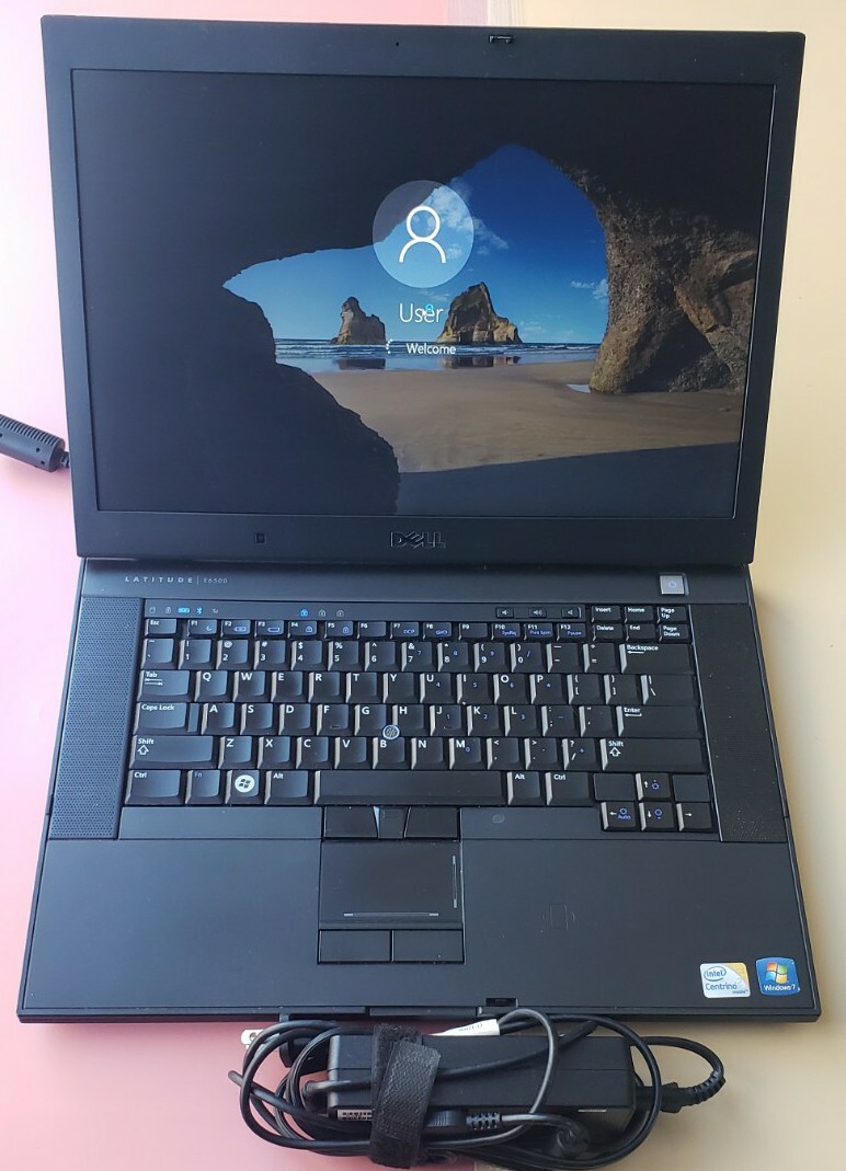 Dell Latitude E6500 Core 2 Duo 2.66GHz 3GB RAM 160GB HDD WIFI 1440×900