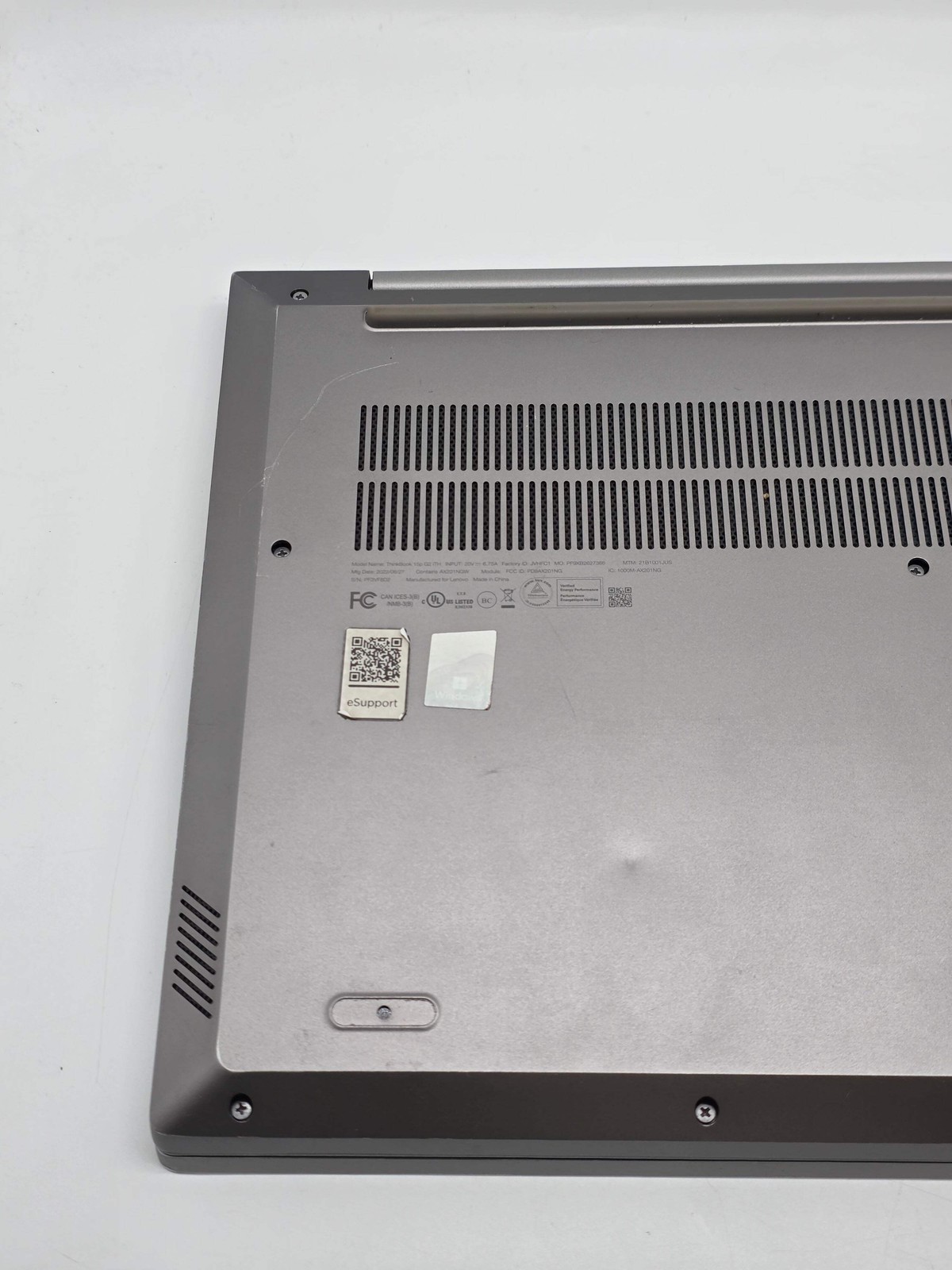 Lenovo ThinkBook 15 G2 ITL 15.6″ i5 11th Gen 16GB 1TB For Parts
