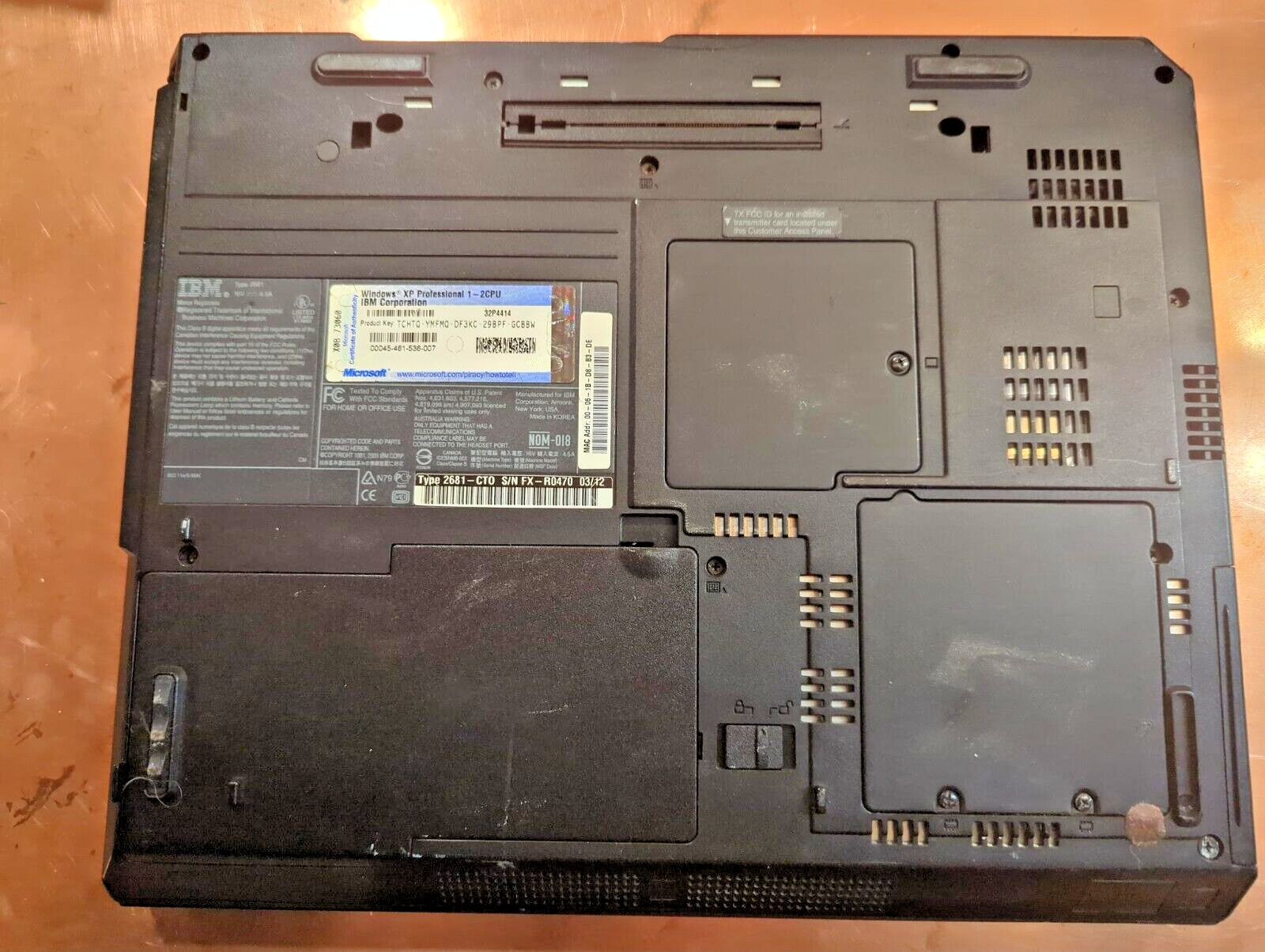 IBM ThinkPad R40 14.1″ 2.00GHz/512M