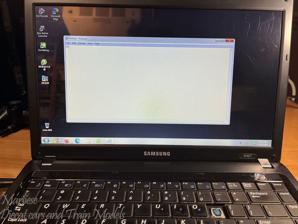 Samsung R467 14″ Laptop – Intel Pentium T4200, 2GB RAM, 250GB HDD, Windows 7