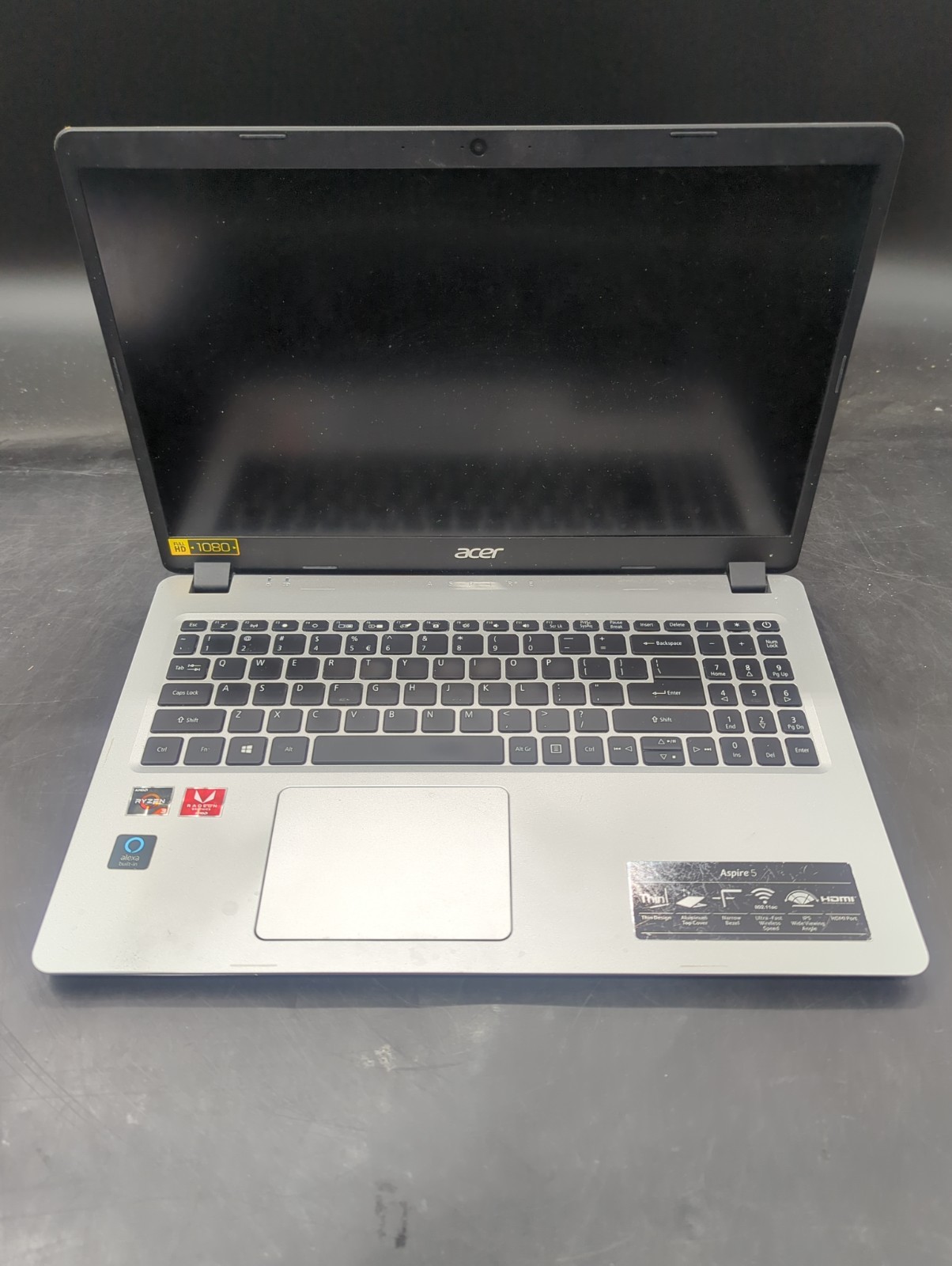Acer: Aspire: A515-43: Ryzen 3 3200U:4GB RAM: 128GB SSD: No OS: Tested & Wiped
