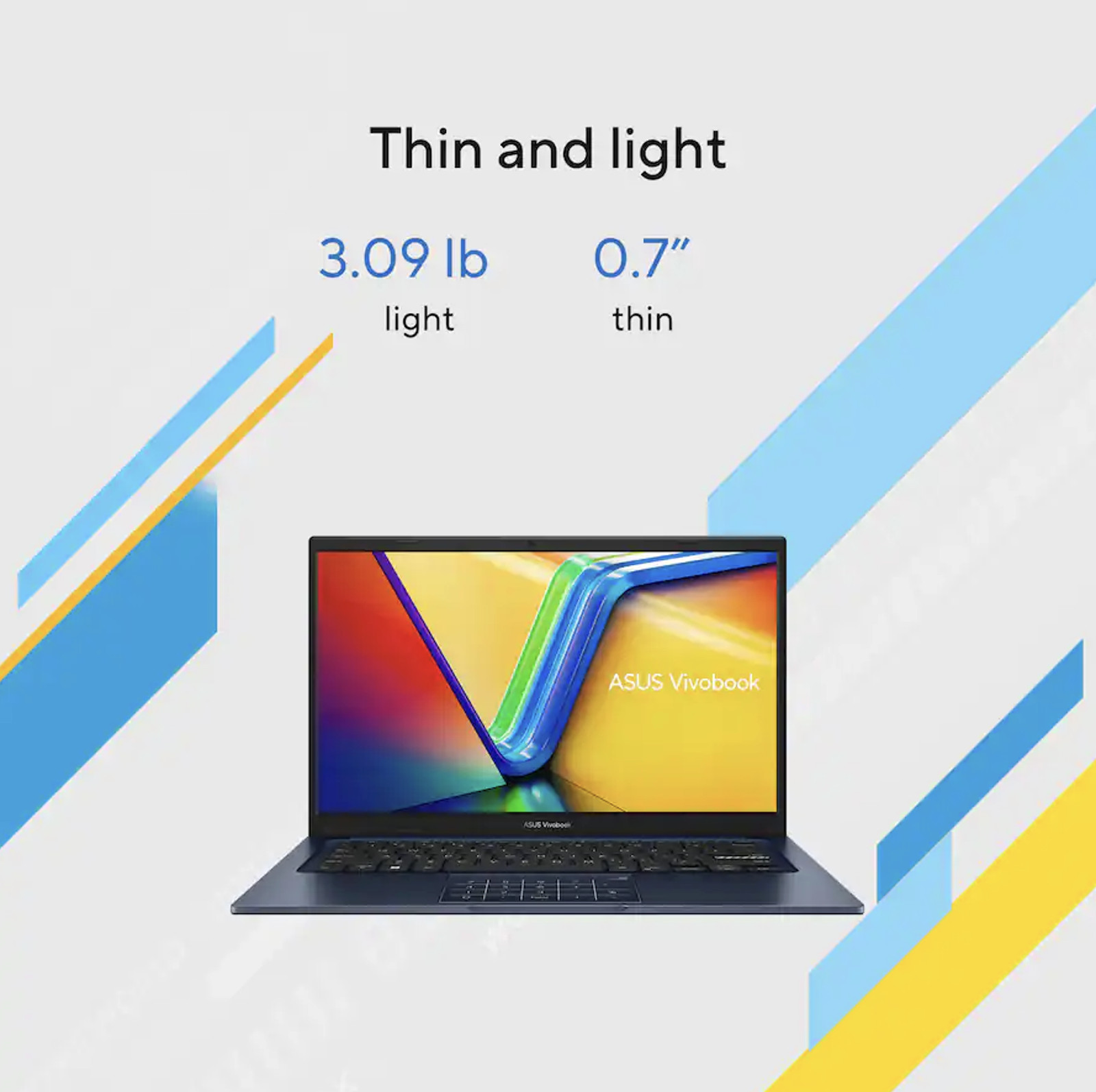 ASUS Vivobook 14.0″ 1920×1080 Intel i3-1315U 16GB RAM 512GB SSD Windows 11 Pro