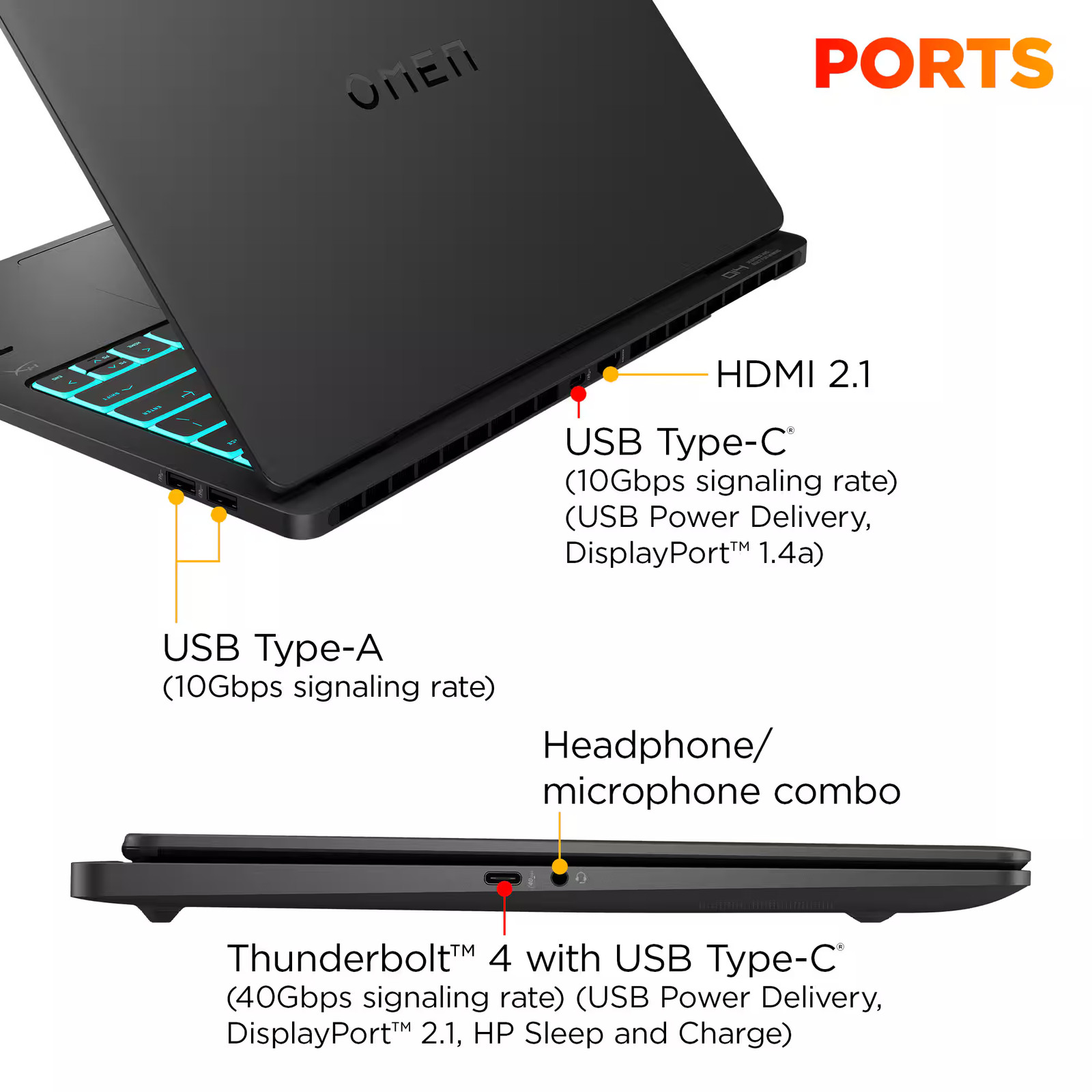 HP OMEN – Transcend 14″ 120Hz 3K OLED Gaming Laptop – Intel Core Ultra 9-285H…