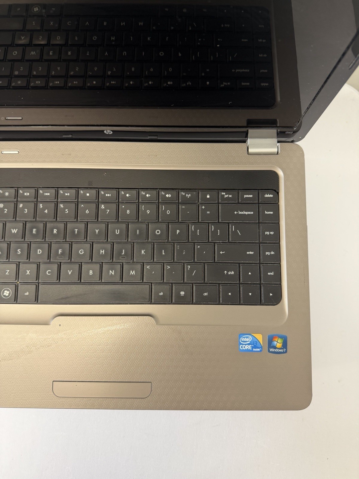 HP G62-455DX Laptop – Good Screen – Intel i3-M350 – Read Des