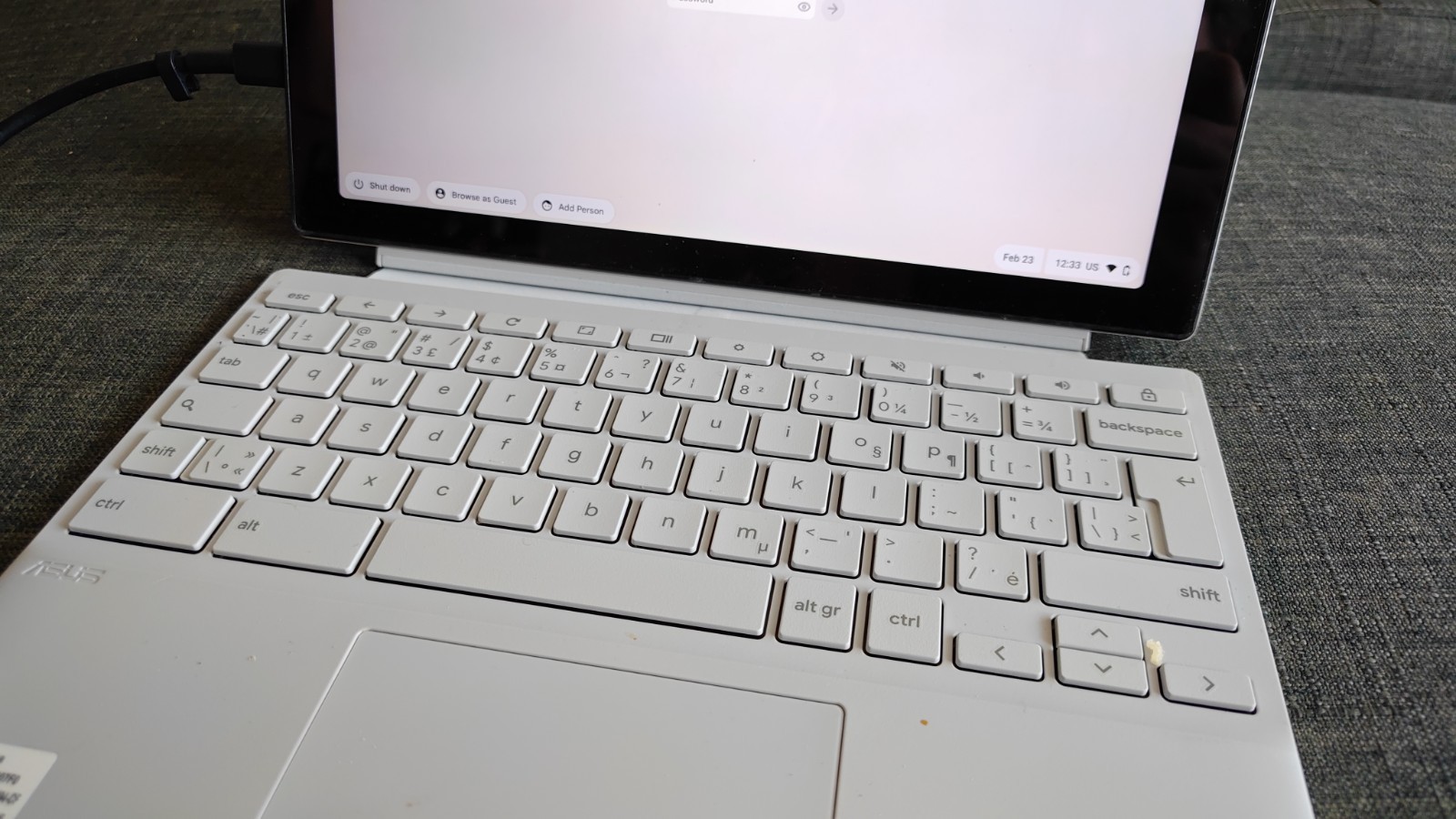 Asus ChromeBook CM300IDM2A 10.5″ MediaTek Kompanio 520 8GB RAM 64GB eMMC