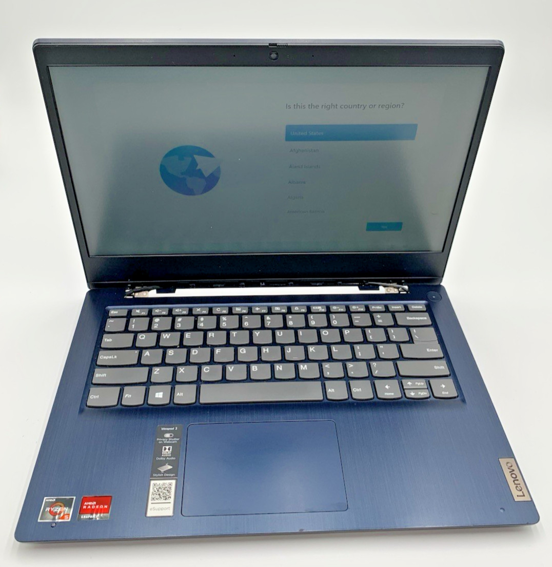 Lenovo IdeaPad 3 14ADA05 AMD ATHLON Silver 3050U 500GB SSD 4GB DDR4 Blue C/PHOTO