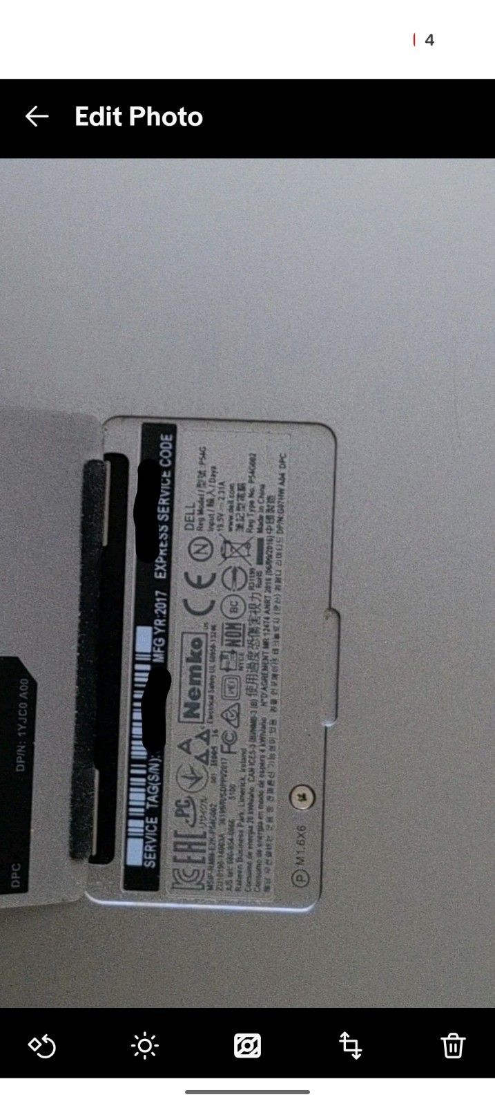 Dell XPS Silver Laptop USB HDMI Ethernet Built-in Webcam Casual Computing