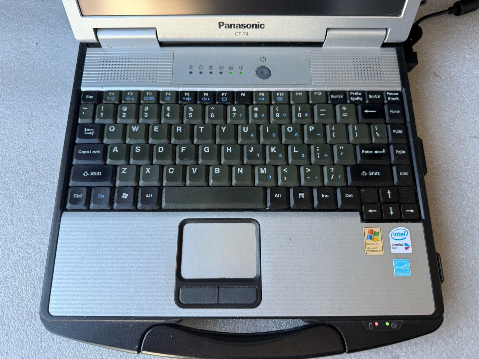 Panasonic CF-74 Toughbook Intel Core 2 Duo 2GB RAM 80GB HDD No OS 12640 Hours