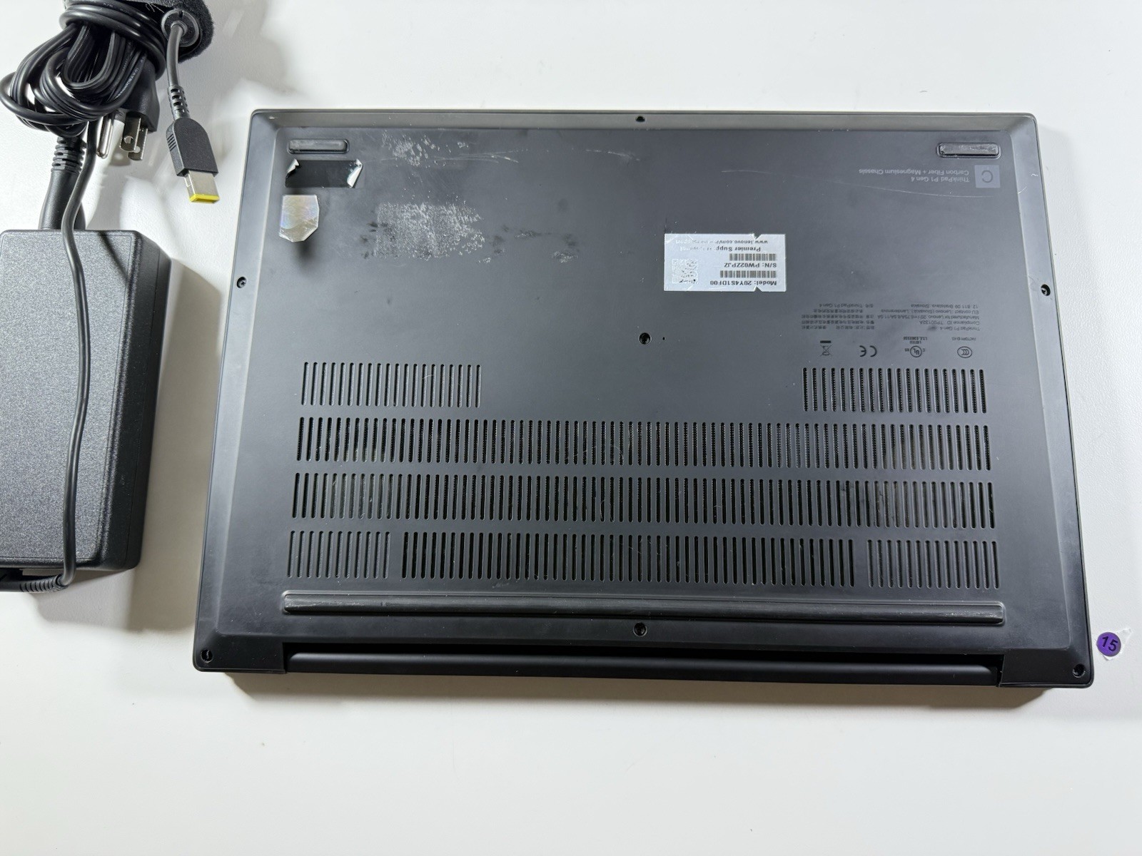 LENOVO THINKPAD P1 Gen 4 TOUCH 4k I7-11850H 512GB 16GB RAM NVIDIA T1200 WIN 11