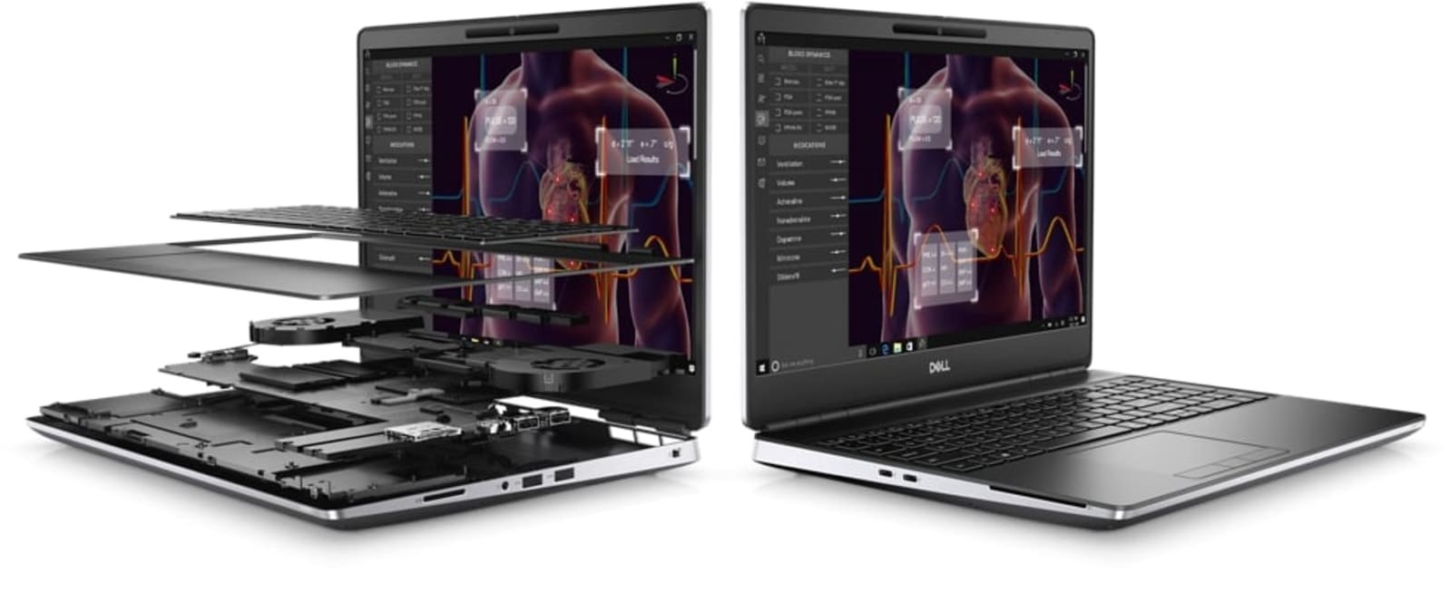 DELL Precision 7550 Laptop Core i7 FHD 1080P 1920×1080 128GB RAM 1000GB SSD Z