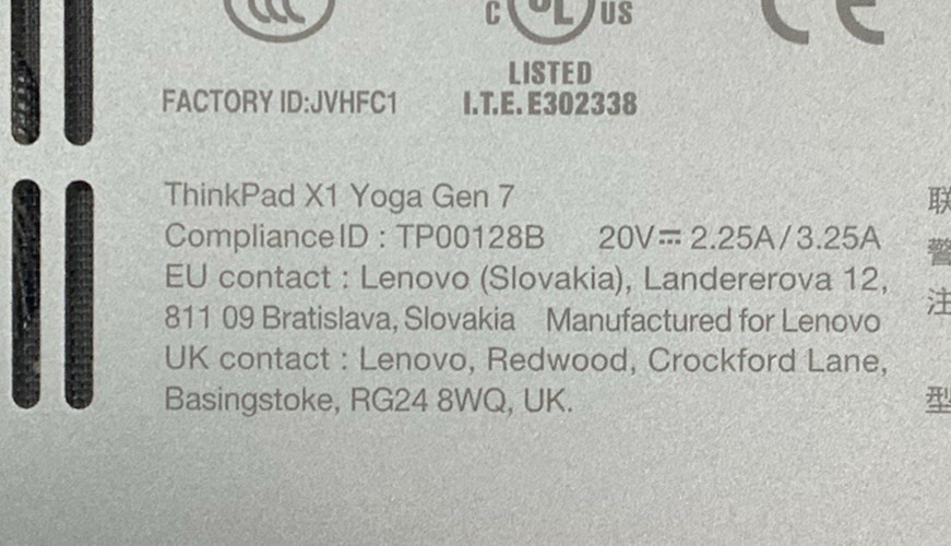 Lenovo ThinkPad X1 Yoga Gen 7 | Intel i7-1270P 1TB NVMe 32GB DDR5 Touchscreen