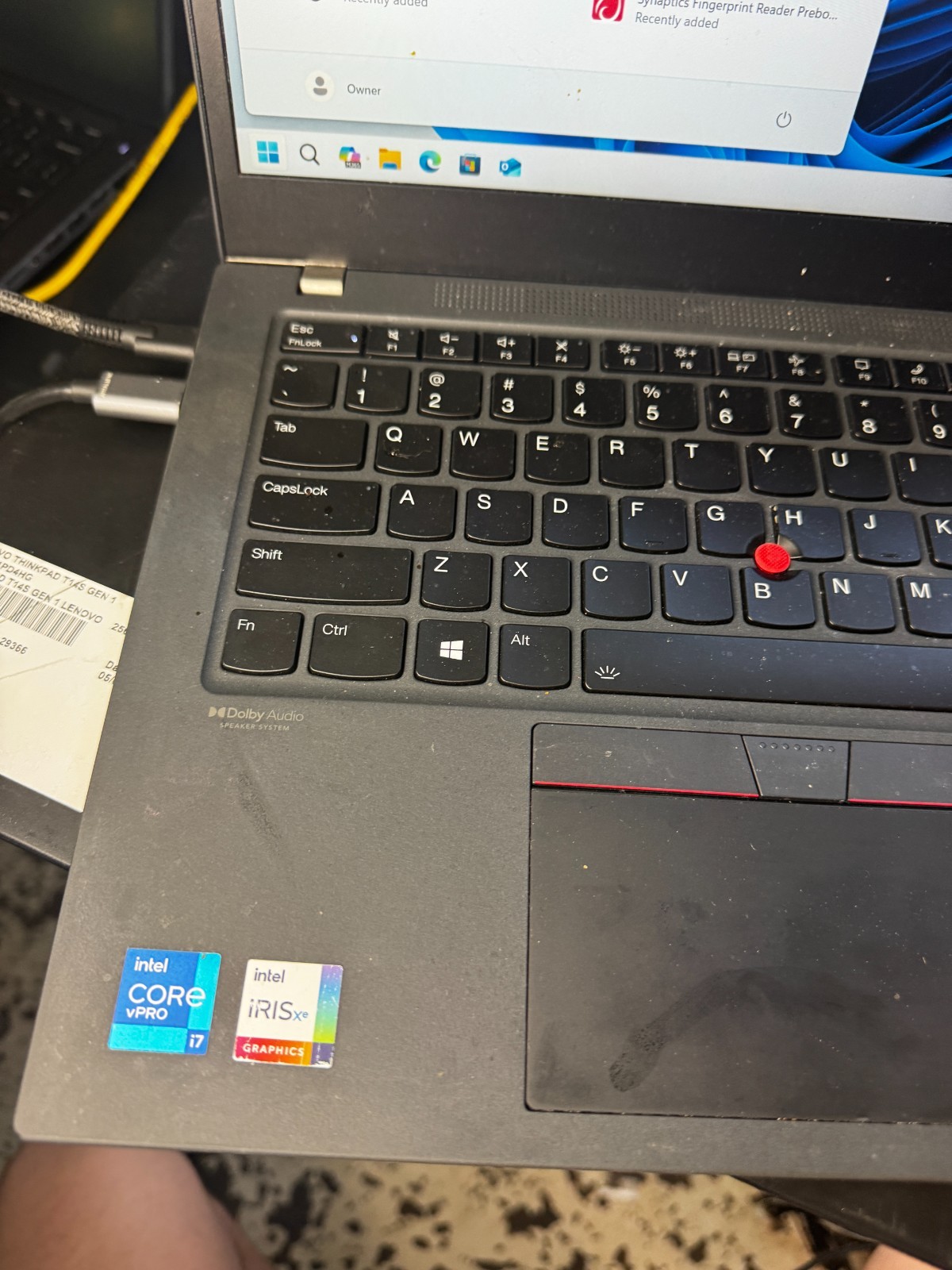 Lenovo ThinkPad T14s Gen 2 Core i7-1185G7, 16GB RAM, 256GB SSD *READ #6194