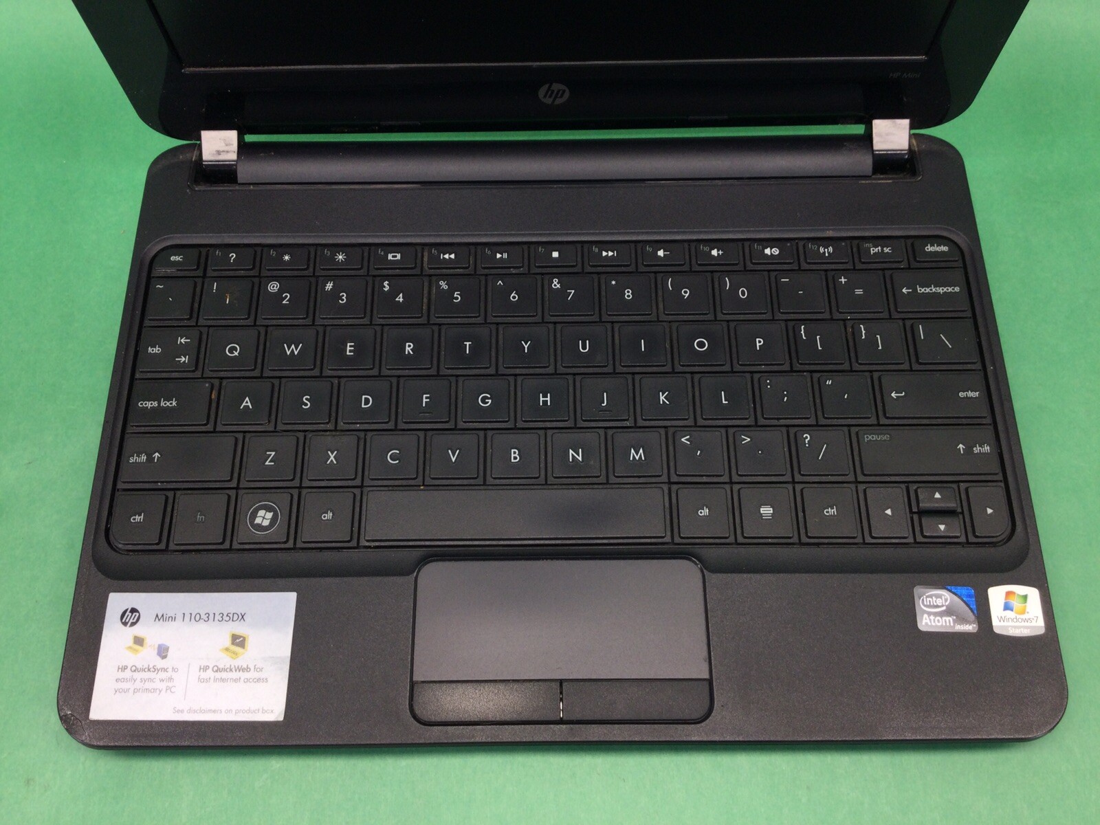 HP Mini 110-3135DX – 10” Laptop – UNTESTED