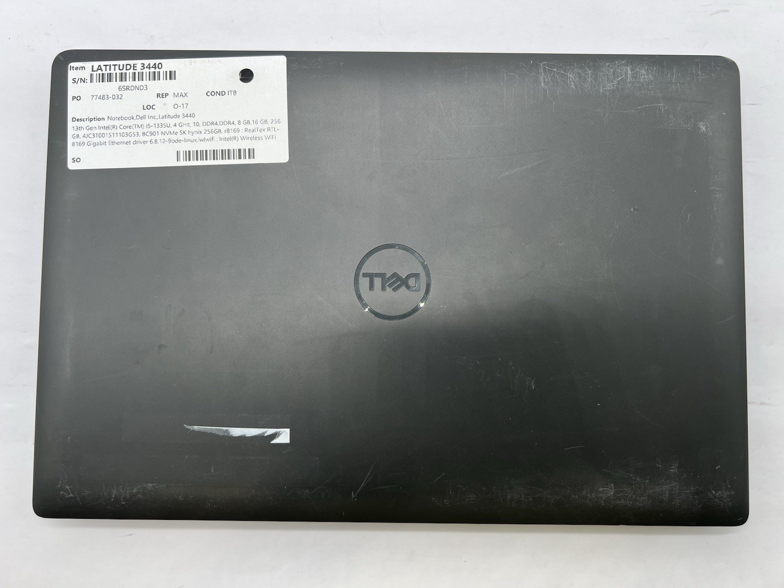 Dell Latitude 3440, Core i5 13th Gen, 4.5GHz, 24GB RAM, 256GB NVMe-No OS/Charger