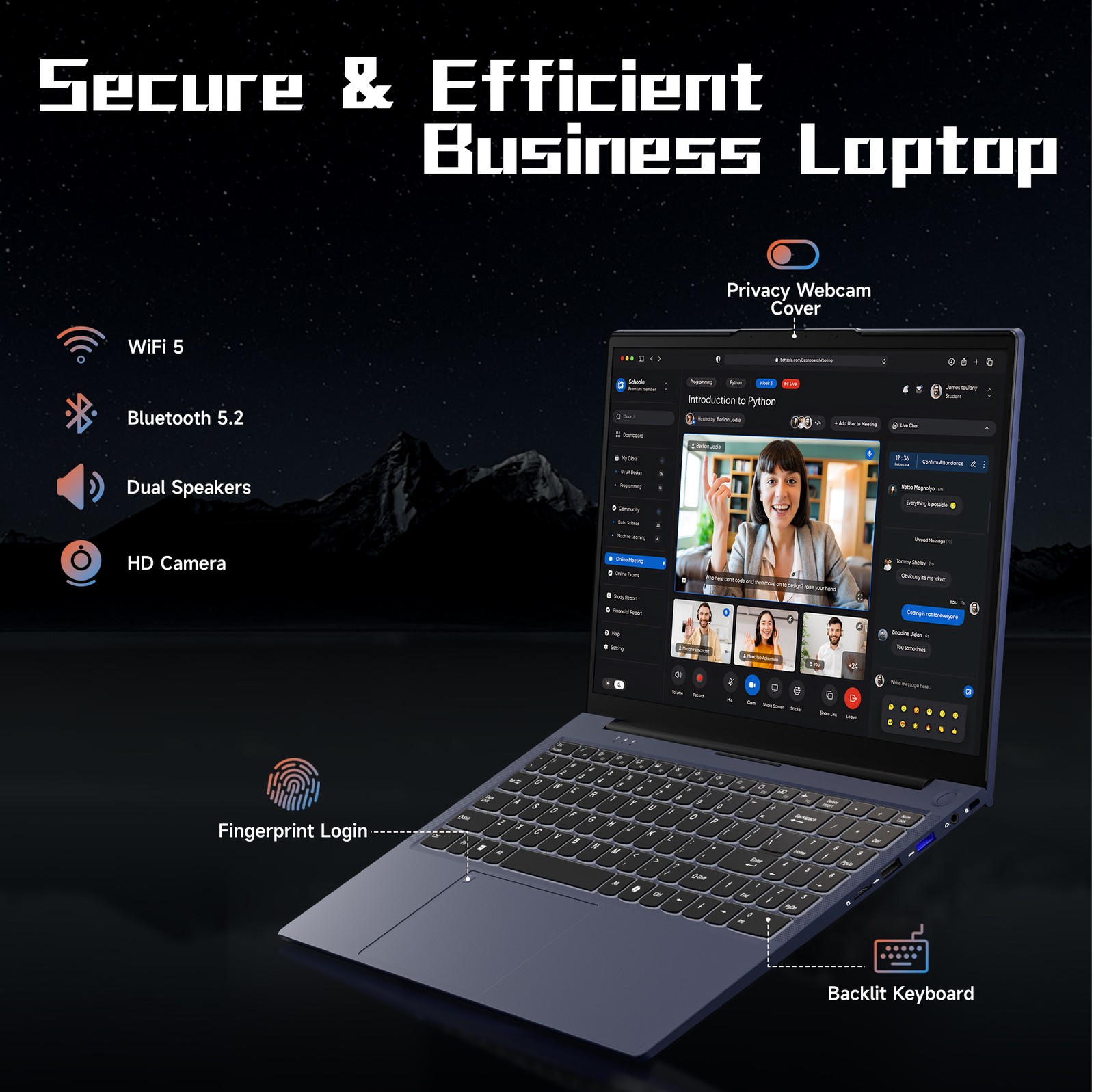 NIMO 15.6″ IPS FHD-Gaming-Laptop, AMD Ryzen 5 6600H 6-Cores 660M GPU 4.5GHz