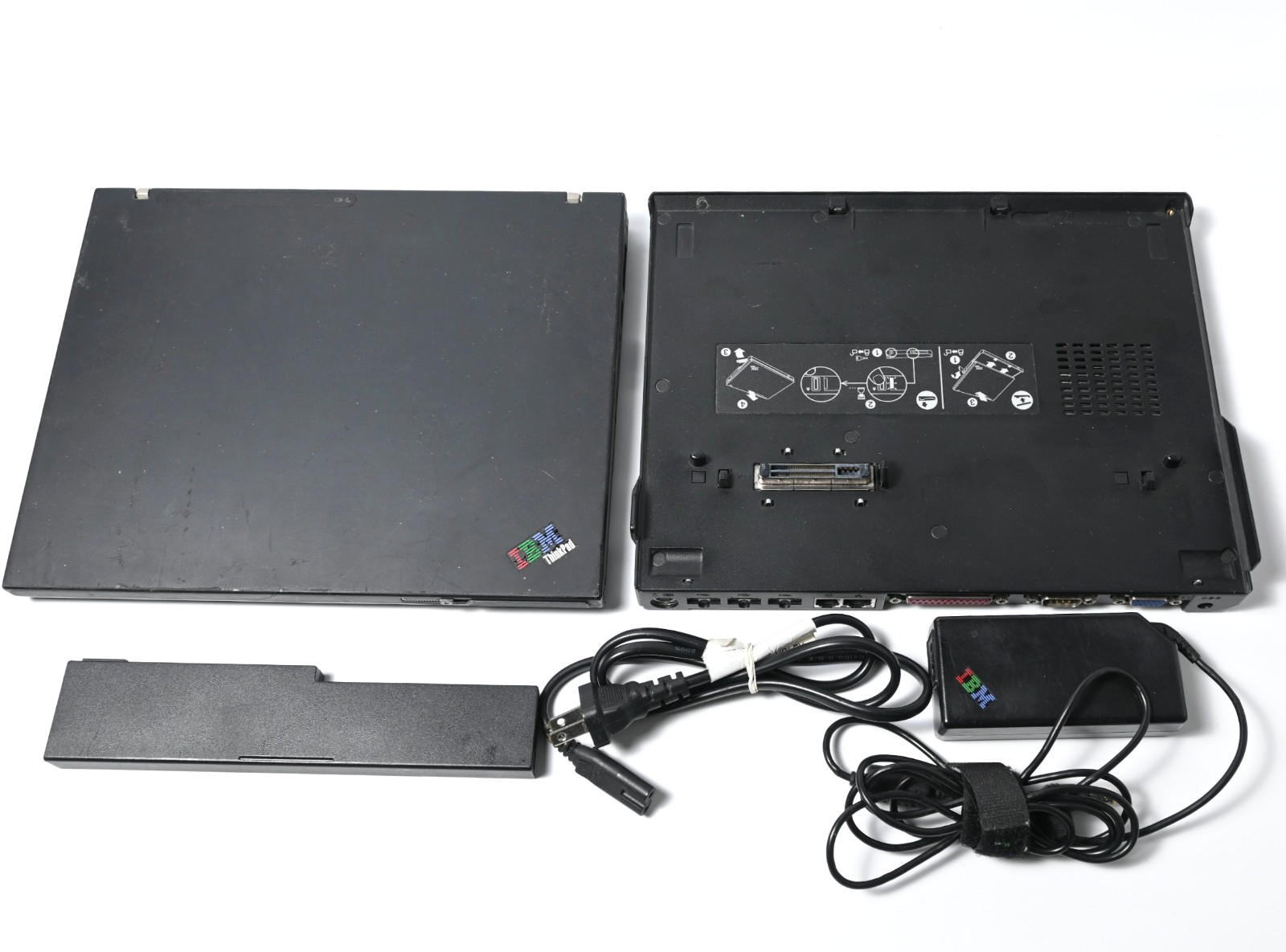 IBM ThinkPad X41 12.1″ Retro Laptop Windows XP Tested Linux Candidate w/ Dock