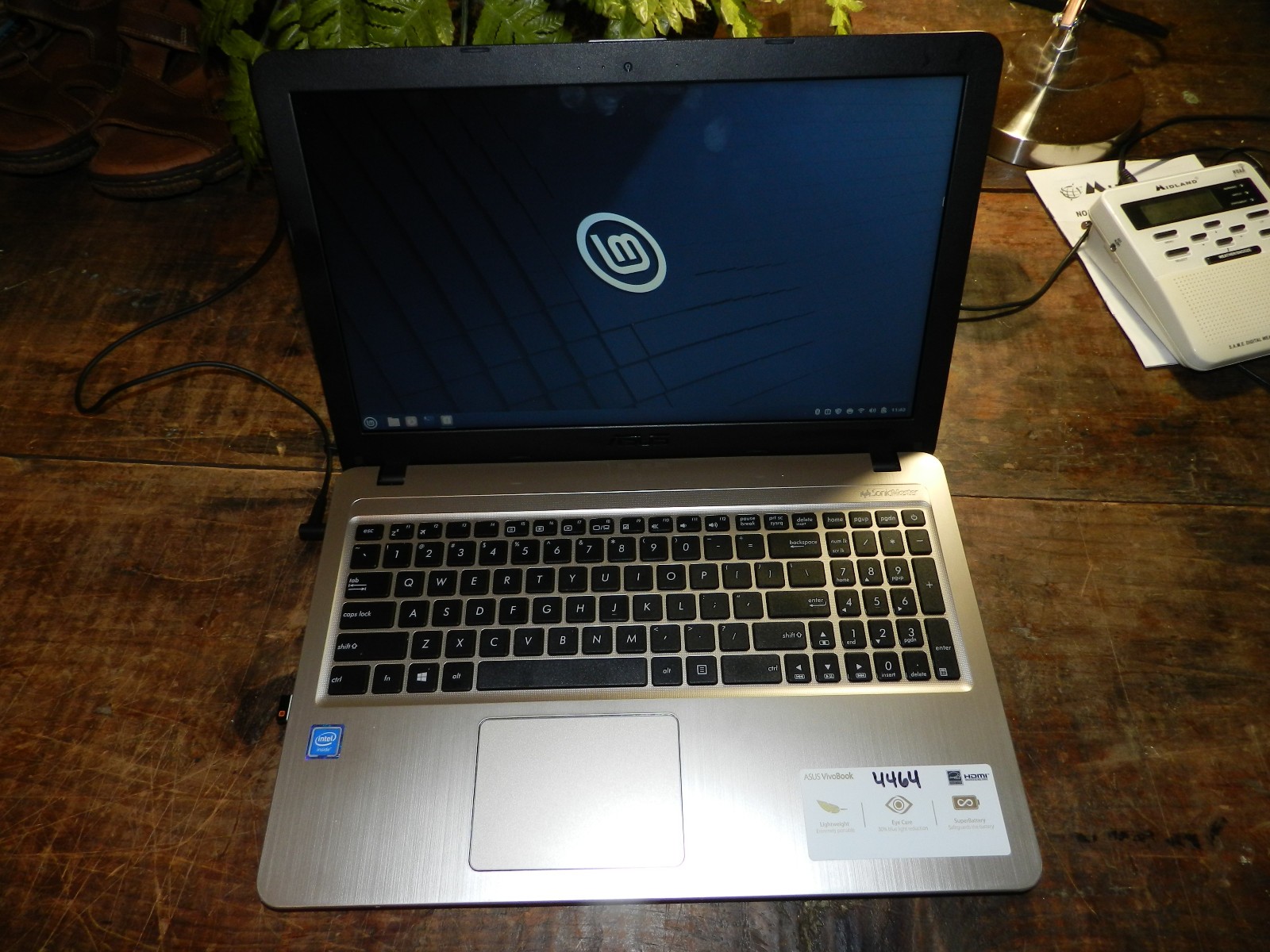 ASUS Vivobook 15 X540MA Intel Celeron N4000 1.10GHzx2/4 Gigs of Ram/128 SSD