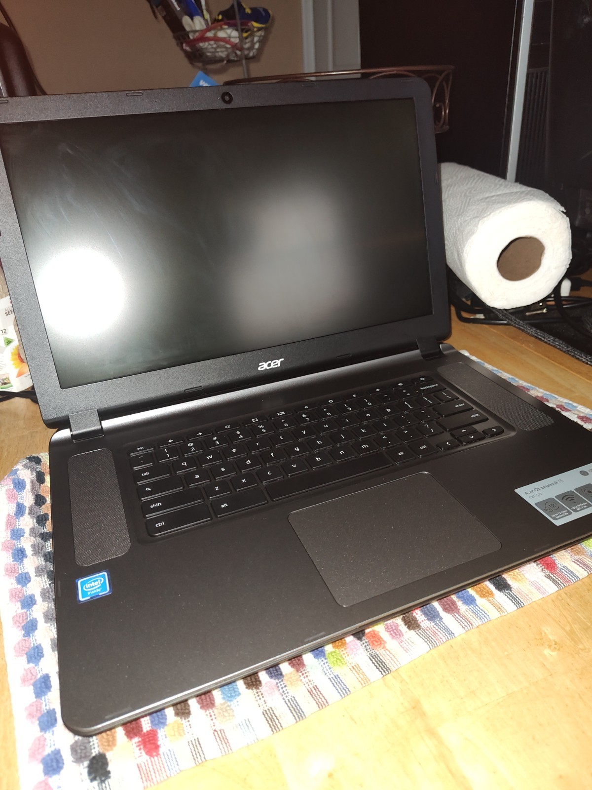 Acer ChromeBook Laptop Intel Celeron N3160 4GB Ram 16GB SSD Tested Working