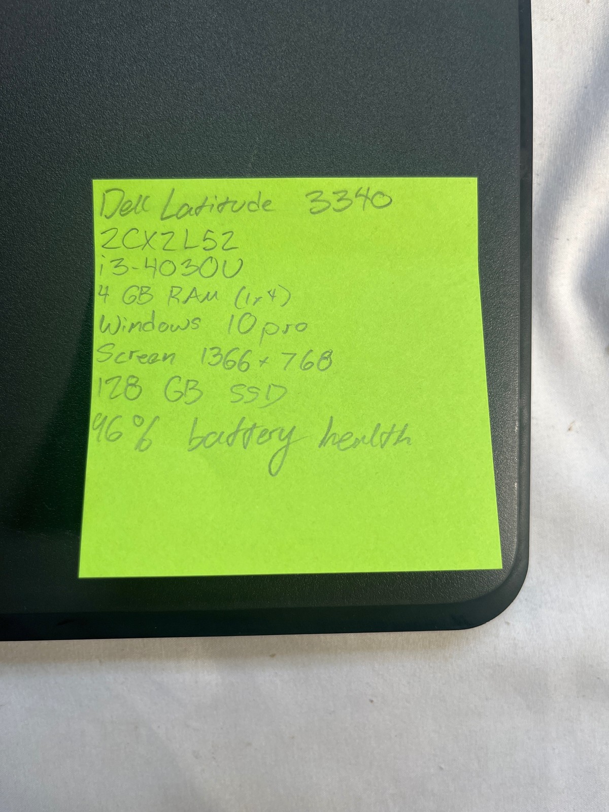 Dell Latitude 3340 i3-4030U 1.9GHz 4GB 128GB SSD 13.3″