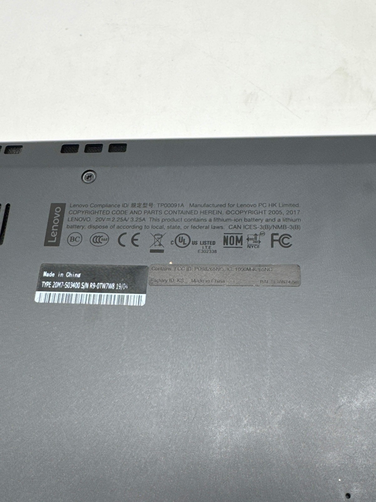 Lenovo ThinkPad L380 Yoga 13.3″ Core i5-8250U 8GB 256GB SSD – For Parts