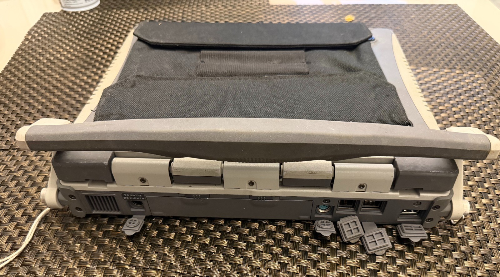 🖥️ Itronix GoBook II Celeron @1.8MHz, 1GB RAM w/AC adapter for PARTS OR REPAIR