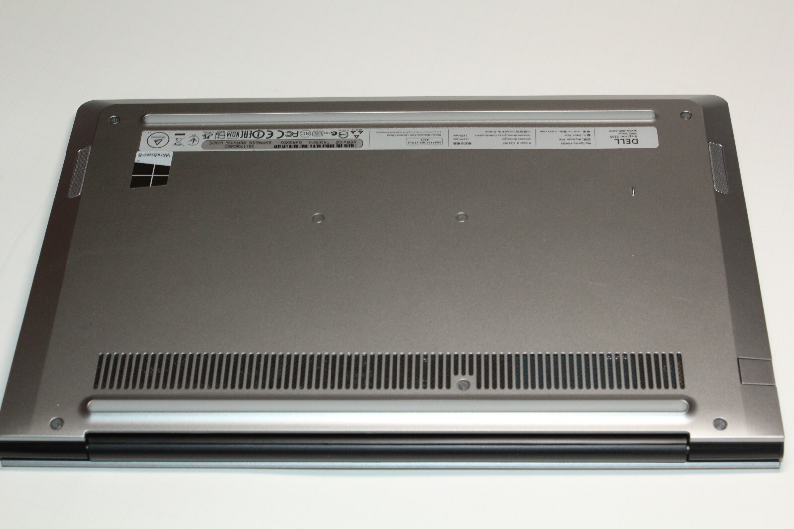Dell Inspiron 11 – model 3135 touchscreen – AMD A6-1450 Radeon R5 – windows 10
