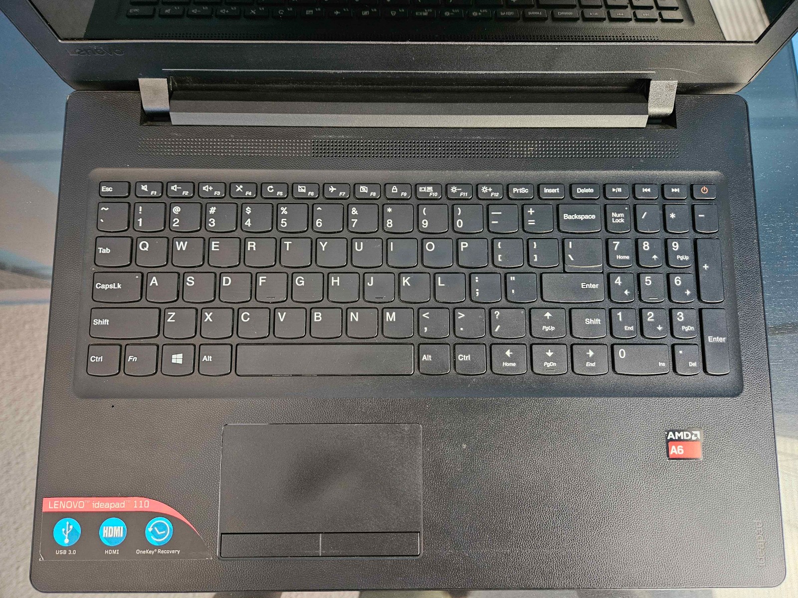 Lenovo IdeaPad 110-15ACL A6-730 4GB RAM 500GB SSD Linux Mint