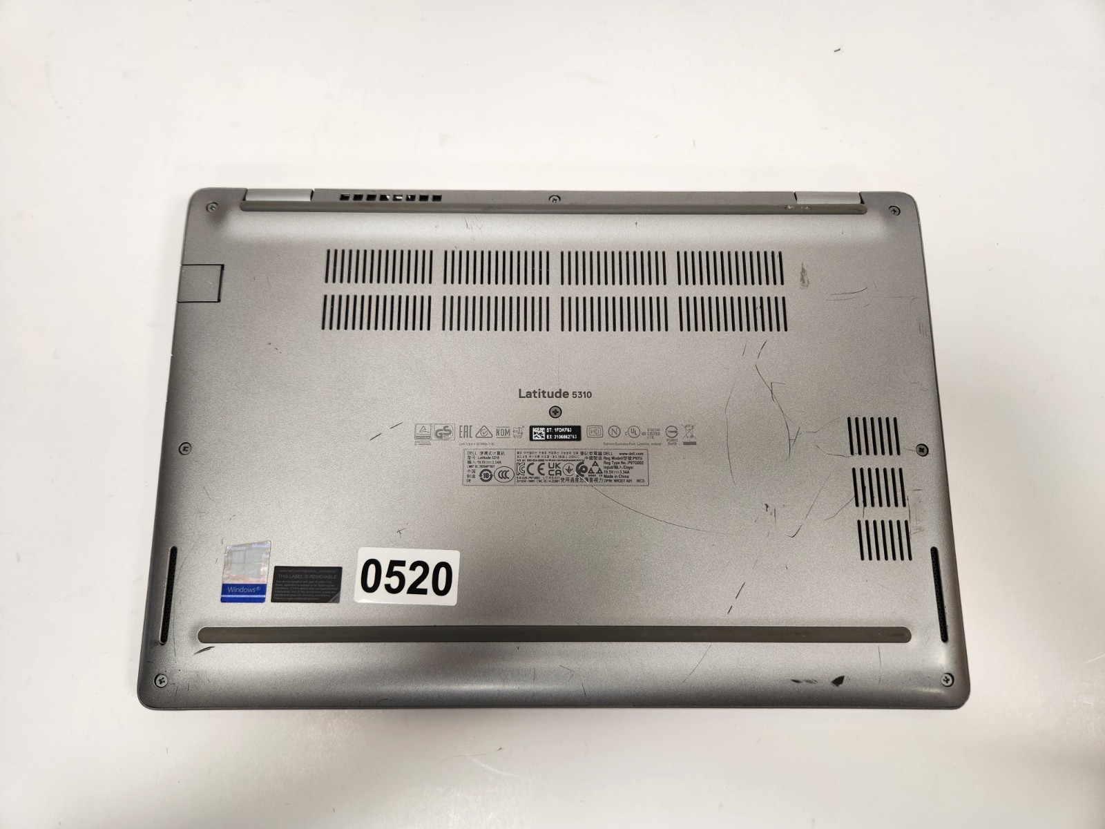 DELL Latitude 5310 Laptop Core i5-10210U, 8GB RAM, 256GB NVME, Win11 #0520