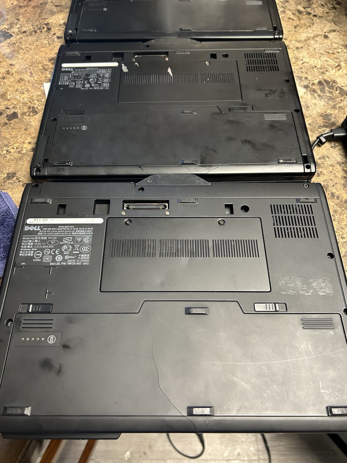 3 Dell Latitude XT2 12.1″ Intel Core 2 Duo 2GB RAM HDD No OS Black Wi-Fi
