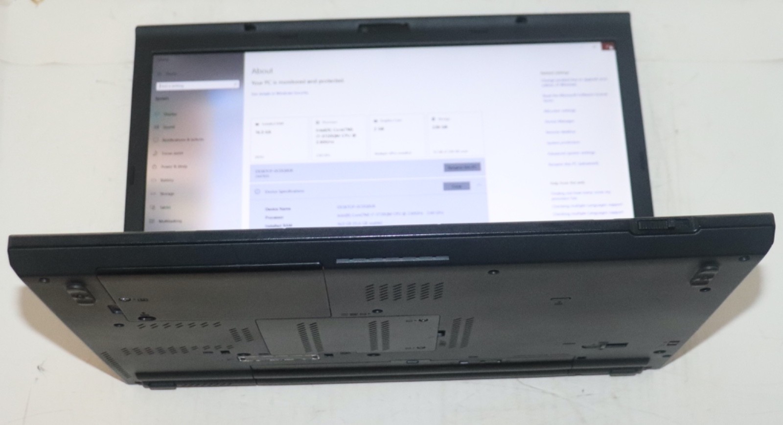 Lenovo ThinkPad W530|Core i7@2.60 GHz|16GB RAM 256SSD|WIN 10. PROF|NVIDIA|WiFi