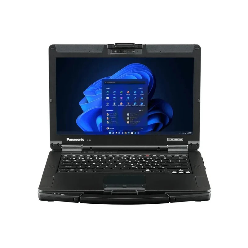 Toughbook FZ-55 MK1 14″ HD i5-8365U 16GB 512GB USB-C Win 11 Pro 4G LTE Low Hours