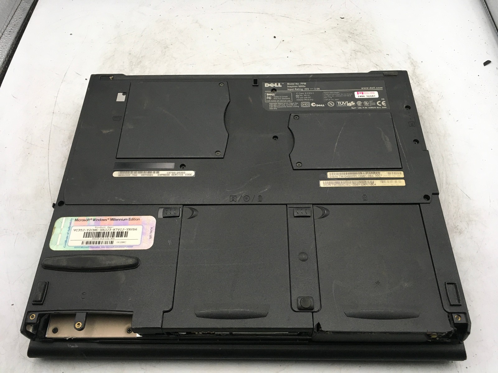 DELL INSPIRON 5000E – FOR PARTS/REPAIR – INTEL I5-8250U – 256MB RAM – READ – BB!